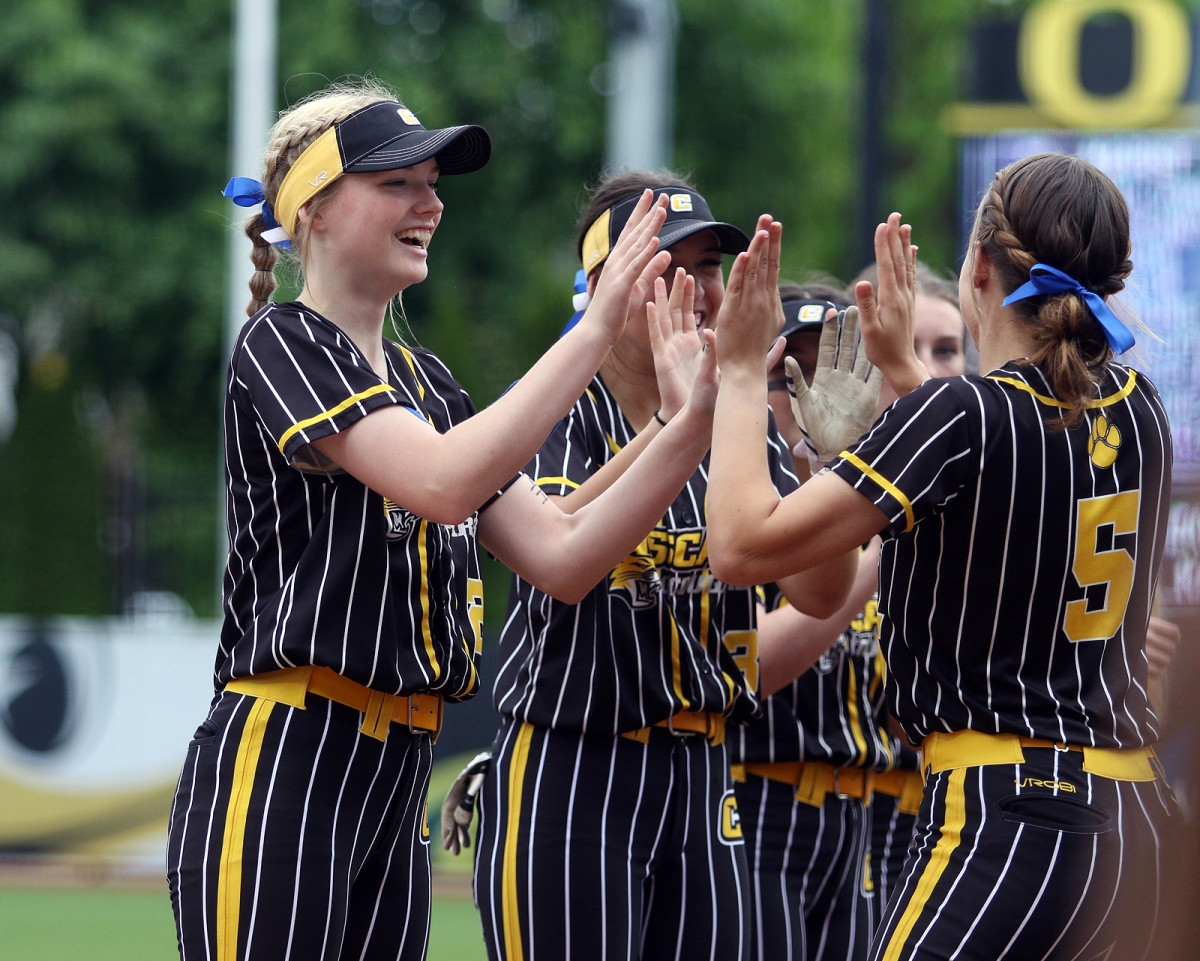 Cascade Marist Catholic 4A softball final Dan Brood 2